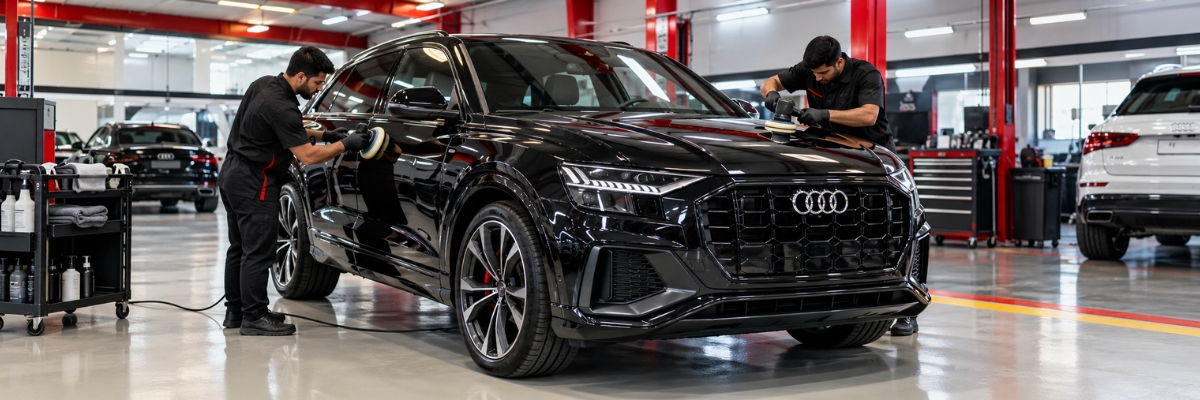 Audi — RS Q8 paint correction