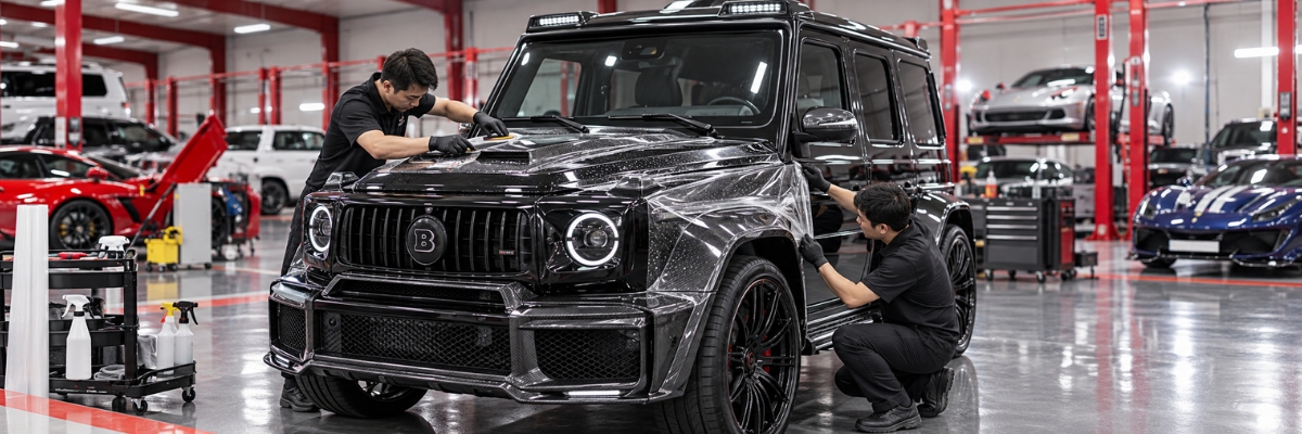 Brabus — G-Class engine bay