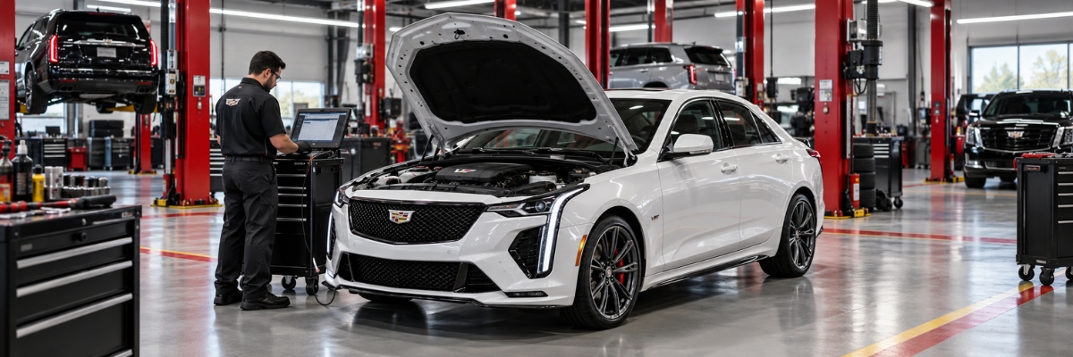 Cadillac — CT4-V diagnostics