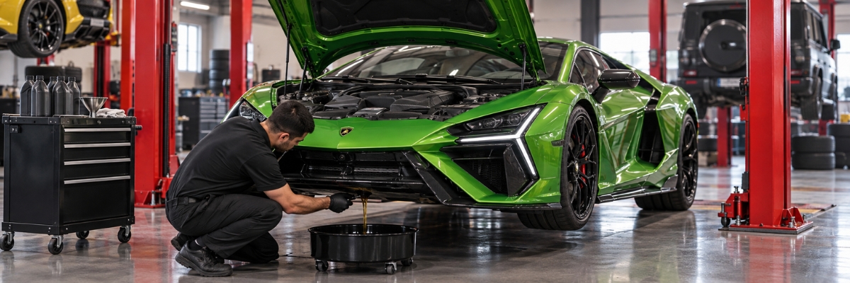 Lamborghini — Revuelto service
