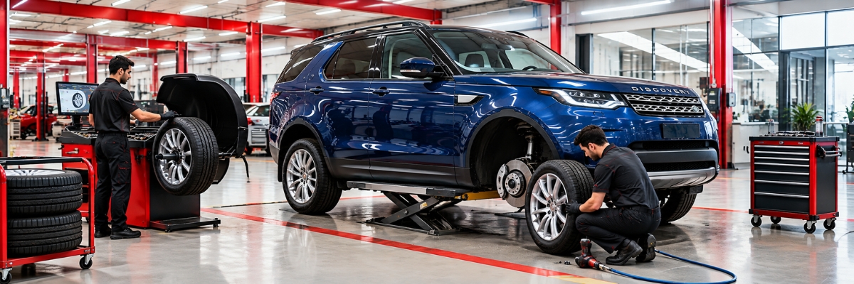 Land Rover — Discovery on the rig