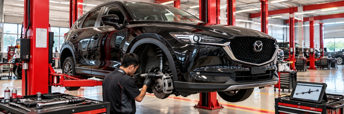 Mazda — CX-5 wheel service