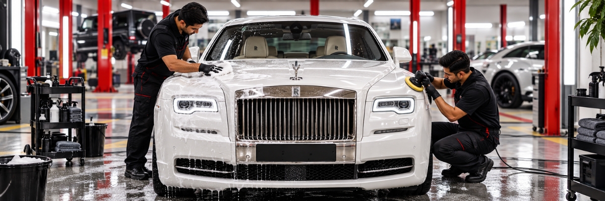 Rolls-Royce — Hand wash and detail