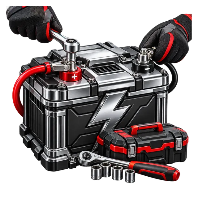 Battery — fitting and installation