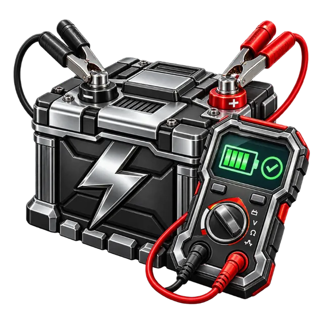 Battery — testing and inspection