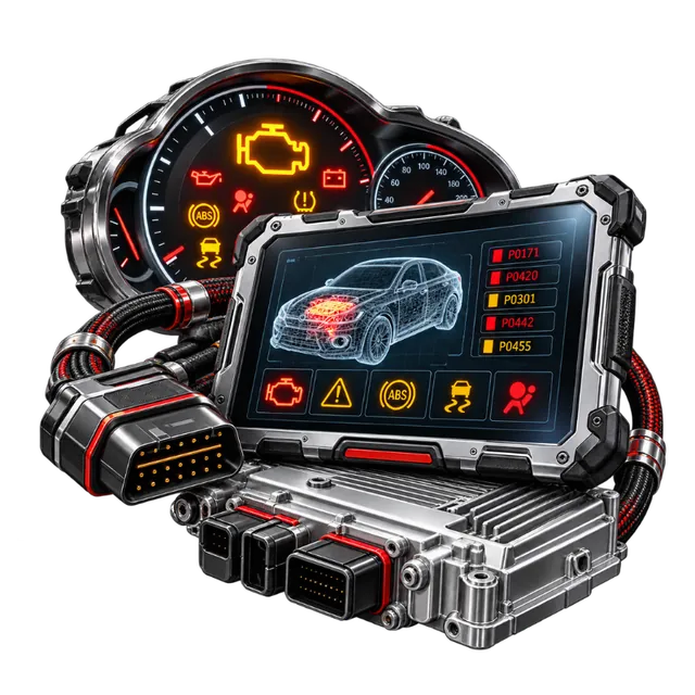Diagnostics — warning lights and fault codes