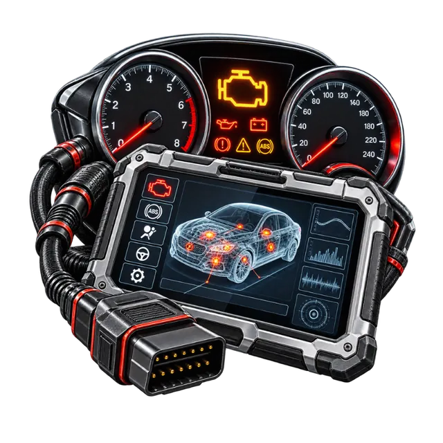 Engine — warning lights and diagnostics