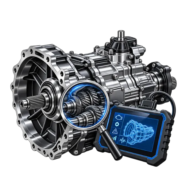 Gearbox — diagnostics and fault finding