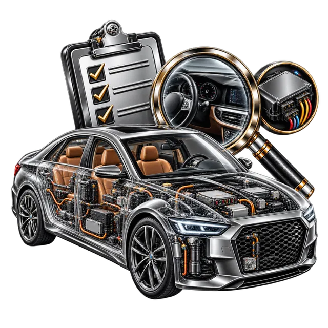 Pre-Purchase Inspection — body, interior and electrics