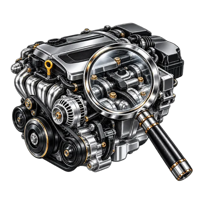 Pre-Purchase Inspection — engine, gearbox and drivetrain