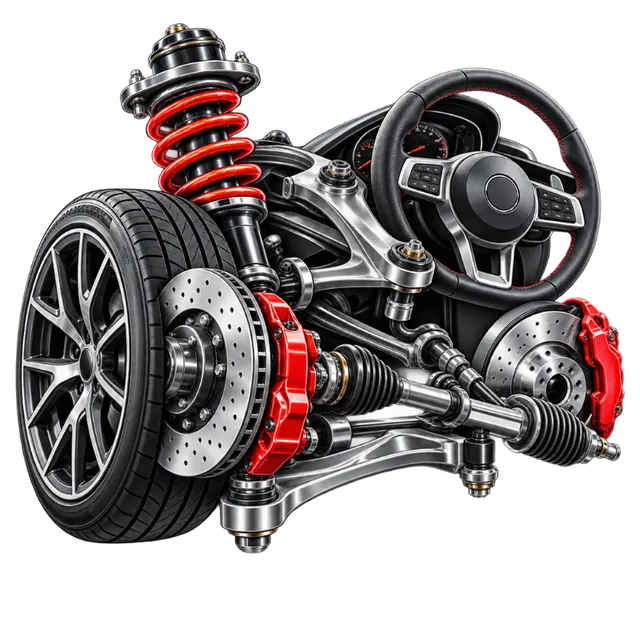Pre-Purchase Inspection — suspension, steering and brakes