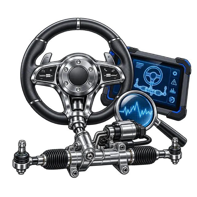 Steering — inspection and diagnostics