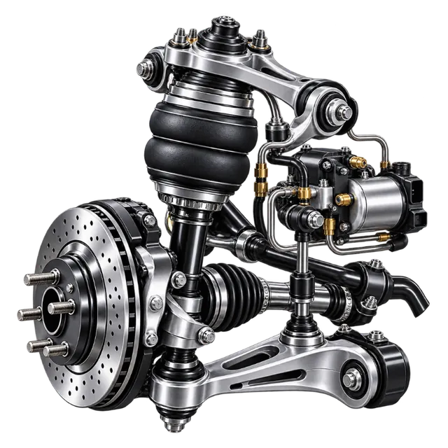 Suspension — air, hydraulic and active systems