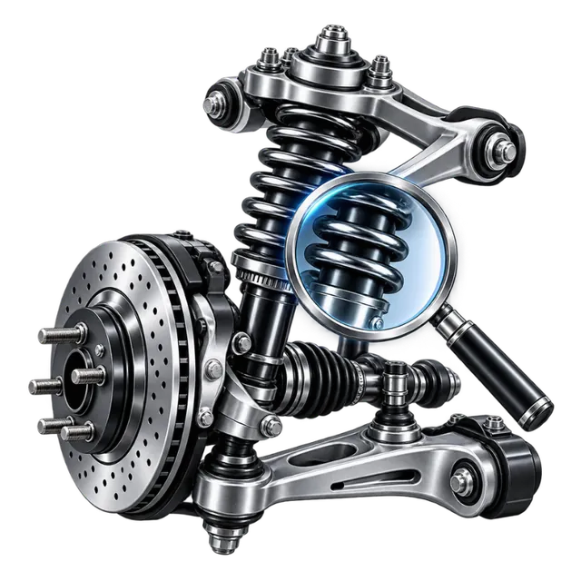 Suspension — inspection and diagnostics